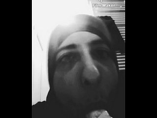 المغربي حجابي اللسان Deepthroat