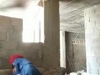 hermanastra de Pakistán y hermano follan en su patio