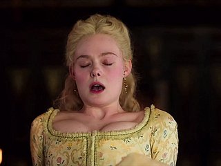 Elle Büyük Seks Sahneleri (Müzik Yok) Sahnesi Fanning