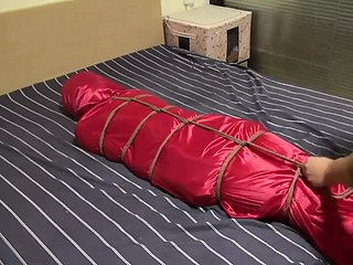 Розовые простыни и компрессионные сумки