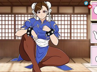 Chun li Fucked Hard(Cachipun regarding Waifu)