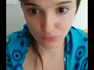 Voyeur kız özensizleşiyor