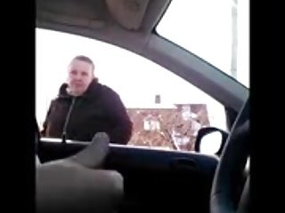 ناضجة يساعد على سيارة المتعري نائب الرئيس