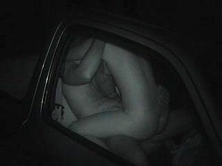 Voyeur Filme Paar im Motor car