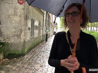 ホット素人フランス人熟女ハードコア